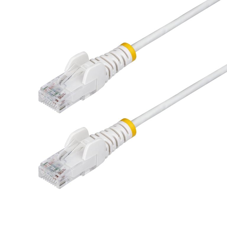 StarTech N6PAT150CMWHS kabel sieciowy Biały 1,5 m Cat6 U/UTP (UTP)