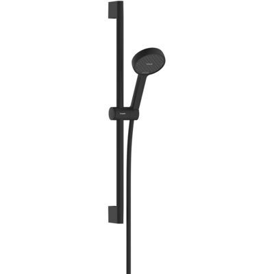 HANSGROHE Zestaw prysznicowy natynkowy Activera Select S 28044670 Czarny mat