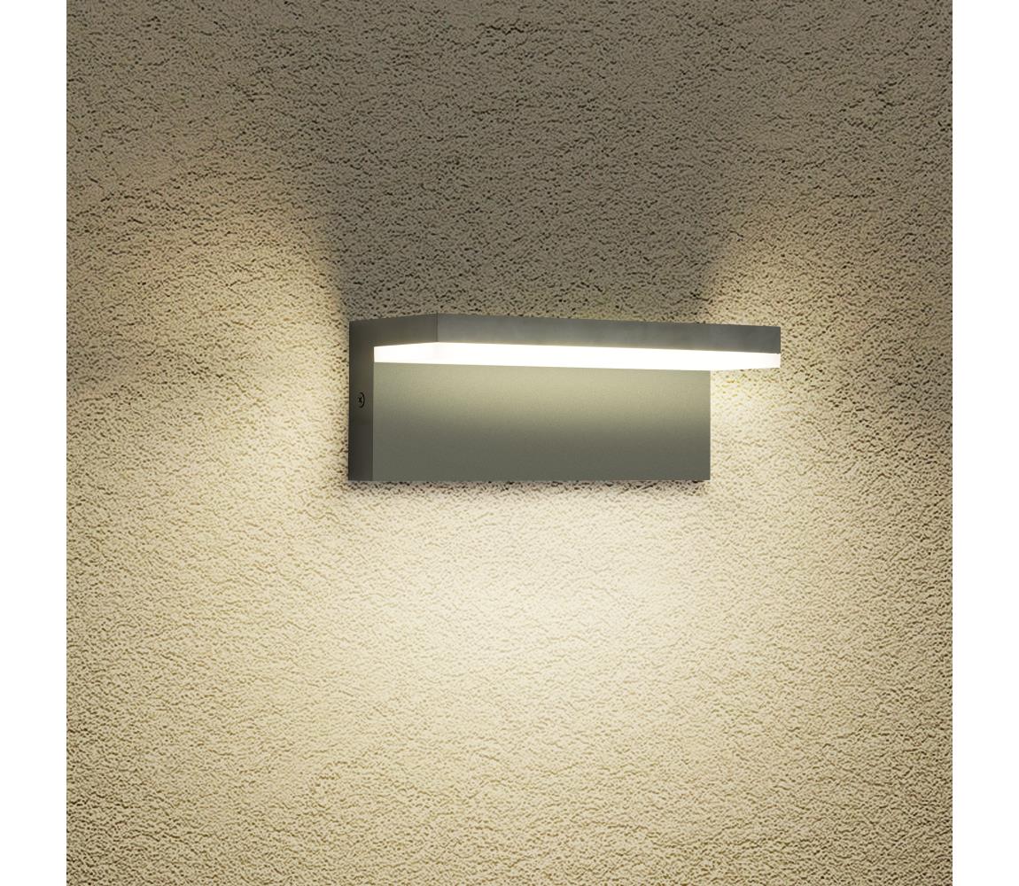 Brilagi - Kinkiet zewnętrzny LED TESSI LED/10W/230V antracyt IP54