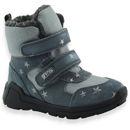 Buty na zimę z membraną BRTKtex dla dziewczynki Bartek 11/14036103 Szare