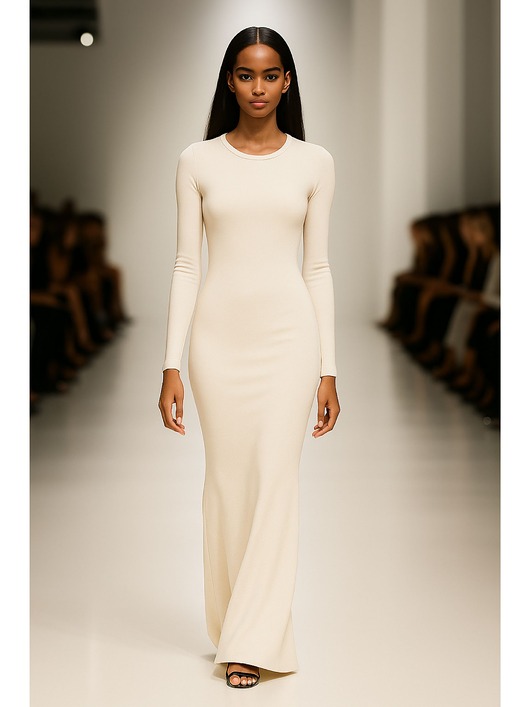 Sukienka ecru YY300037