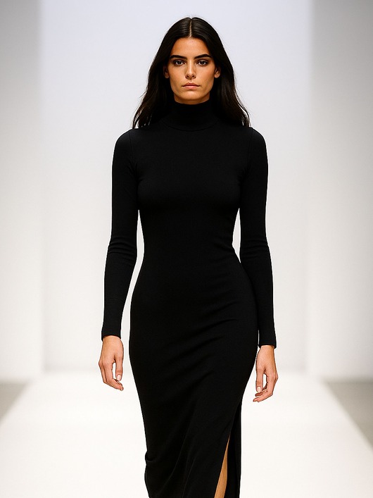 Sukienka czarna YY300059