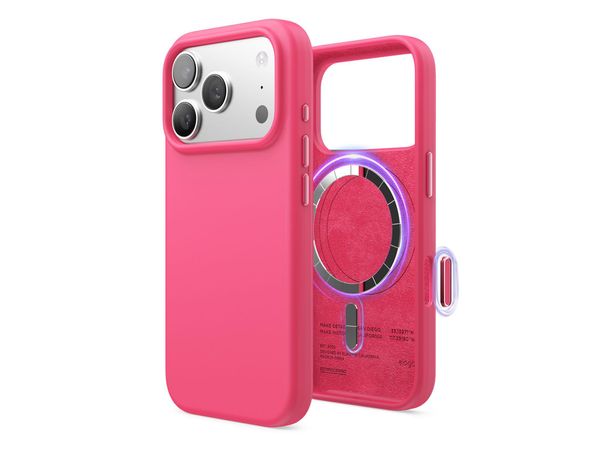 Elago Magsafe Silicon Case do iPhone 17 PRO Ice Pink ES17MSSC63PRO-IRED