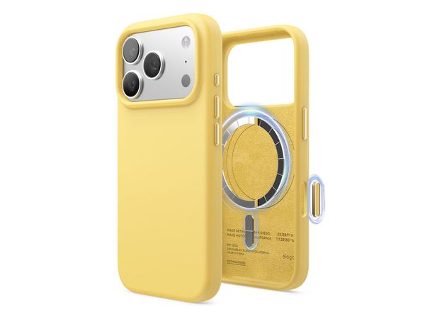 Elago Magsafe Silicon Case do iPhone 17 PRO Yellow ES17MSSC63PRO-YE