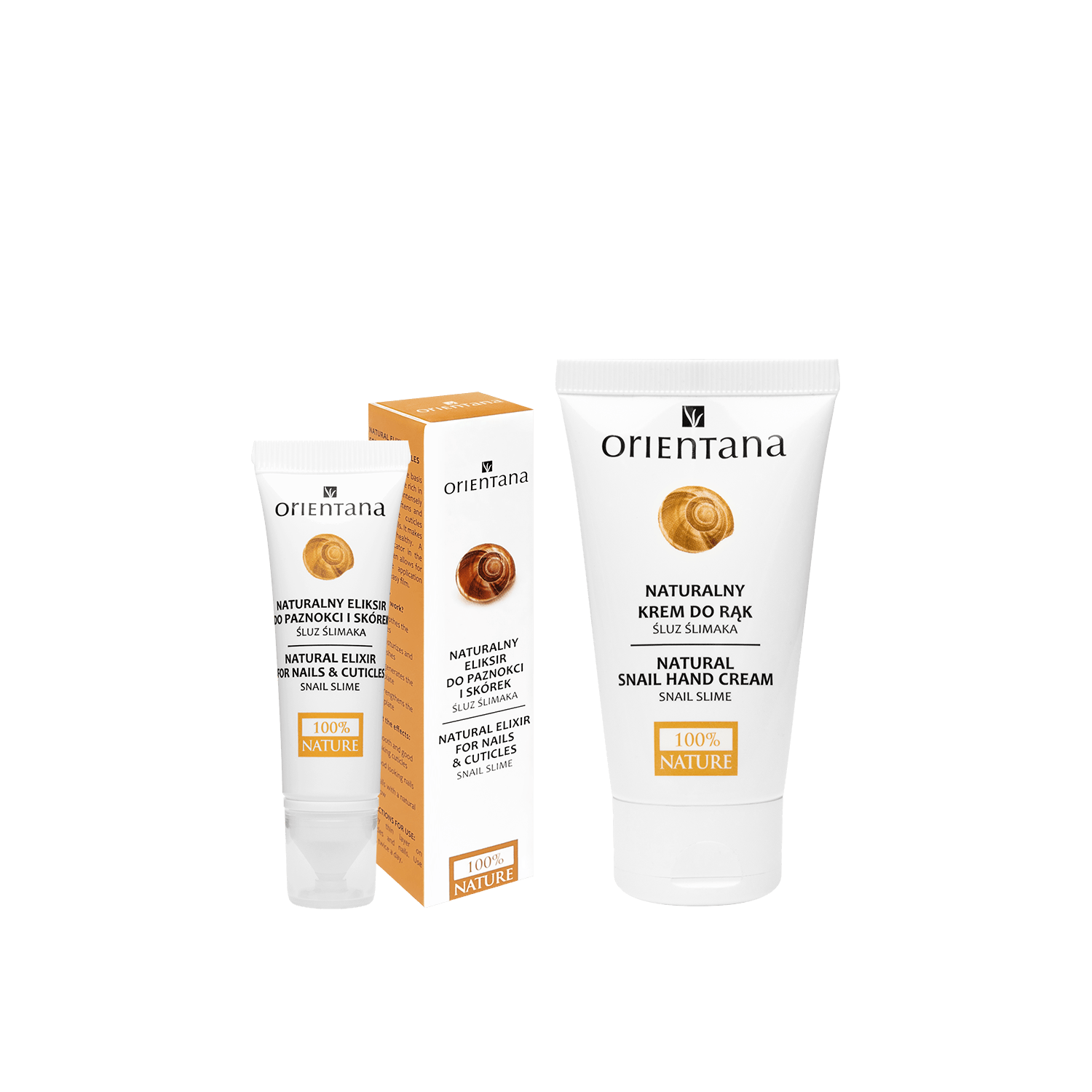 Zestaw piękne dłonie – 2 produkty ze ŚLUZEM ŚLIMAKA