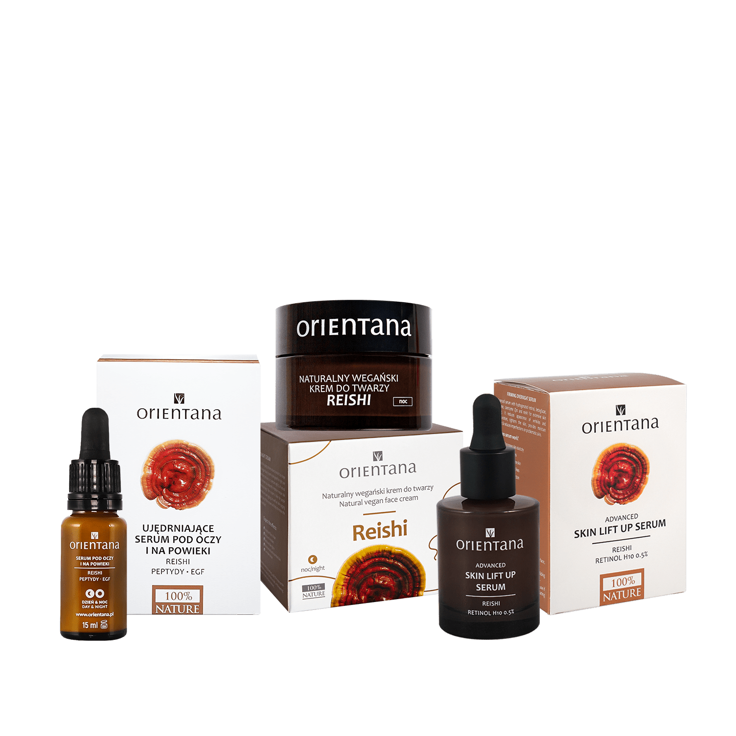 Zestaw 3 produktów ujędrniająco-wygładzających REISHI