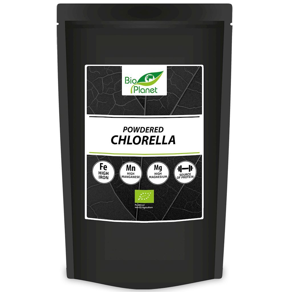 Bio Planet Chlorella sproszkowana 500 g Bio - Żywność