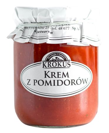 Zupa krem z pomidorów - żywność