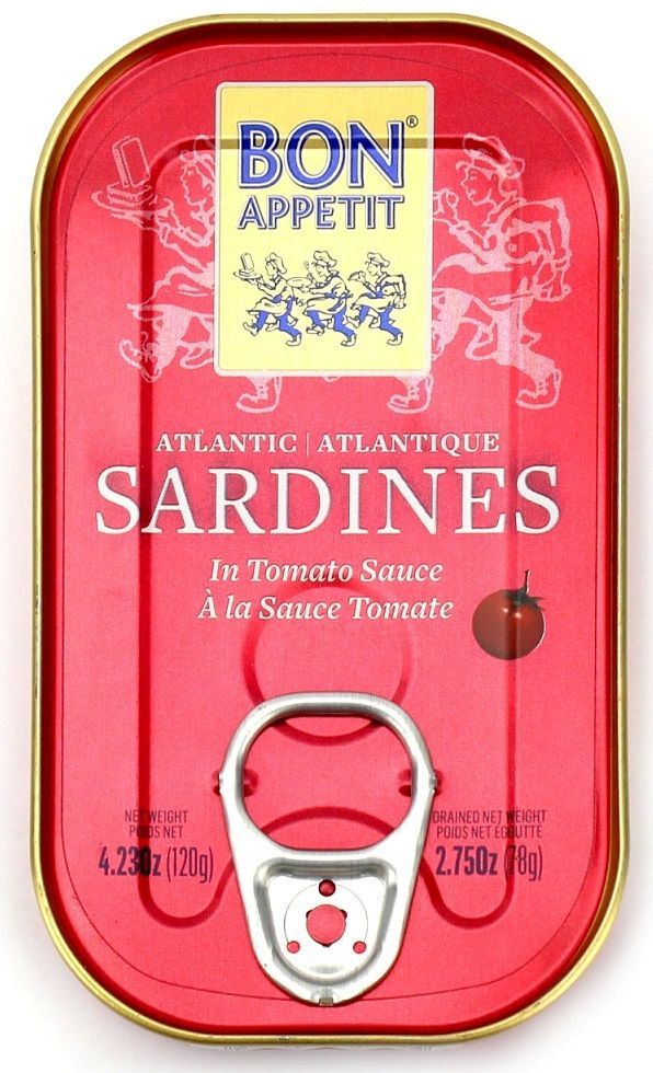Bon Appetit Sardynki portugalskie w sosie pomidorowym 78 g - żywność