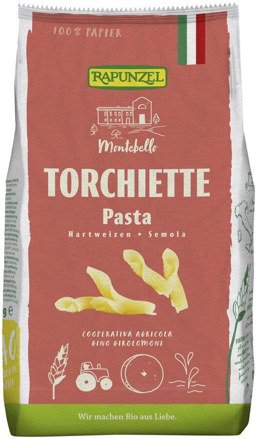 Rapunzel Makaron (semolinowy) torchiette 500 g Bio - makaron