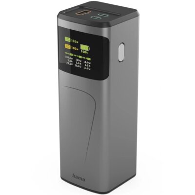 Powerbank HAMA High Power 24000 mAh 150W Szary