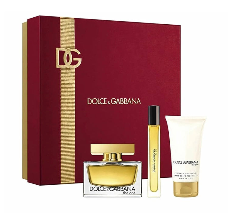 Dolce & Gabbana The One zestaw woda perfumowana spray 75 ml + 10 ml + balsam do ciała 50 ml