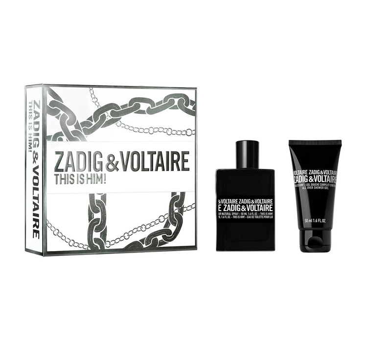 Zadig & Voltaire This Is Him! woda toaletowa spray 50 ml + żel pod prysznic 50 ml