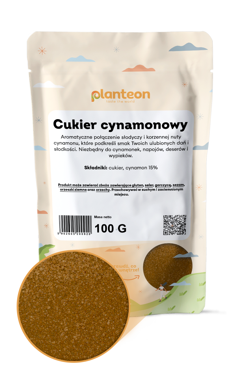 Cukier cynamonowy 100g