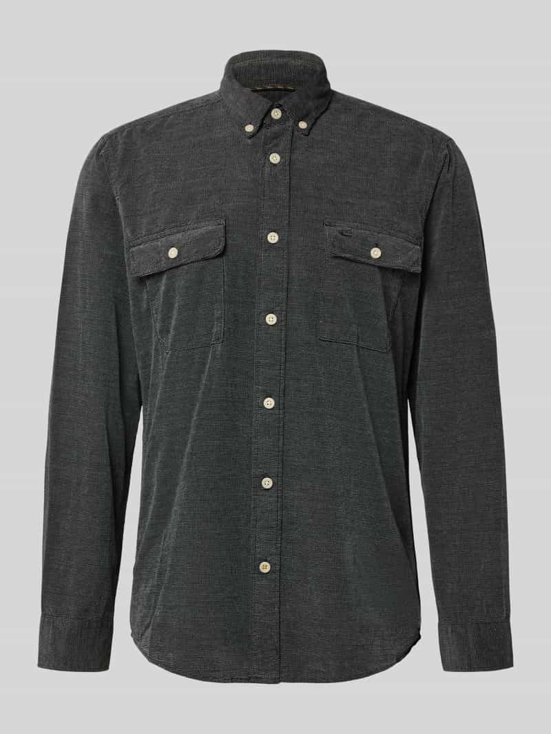 Koszula casualowa z listwą guzikową