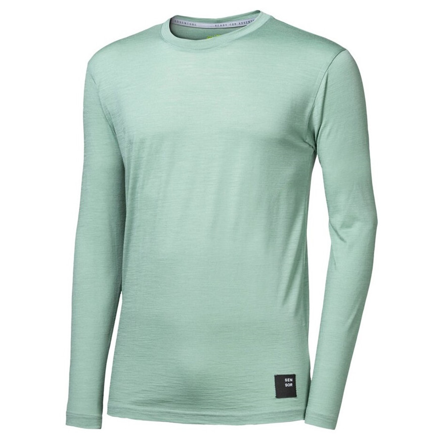 Męska koszulka Sensor Merino Cordura dl. rukáv Rozmiar: XXL / Kolor: zielony