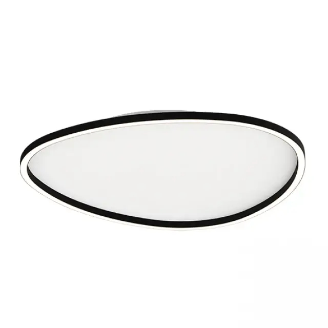 Jadalniana sufitowa lampa 23208 LED 39W 3000K owalna czarny