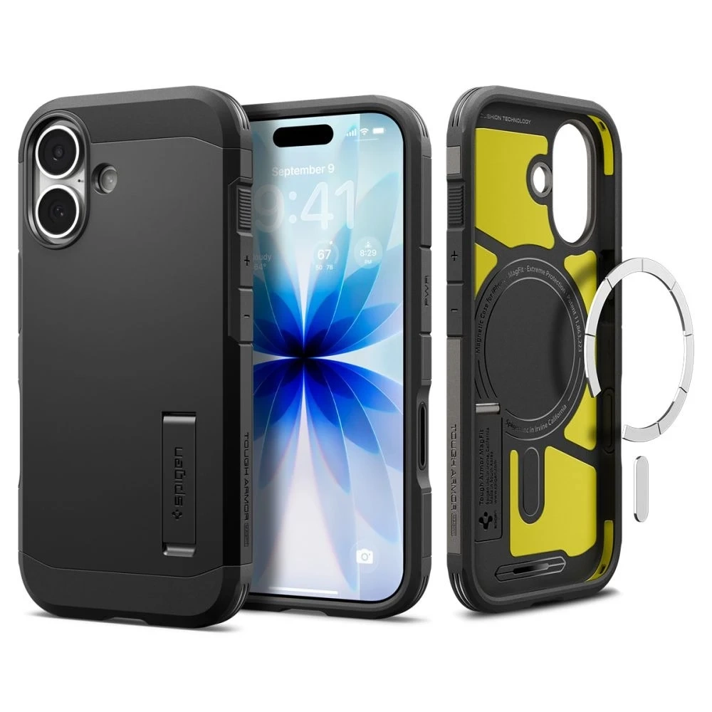Etui Ochronne do iPhone 17 Spigen Tough Armor ”T” Mag MagSafe Black