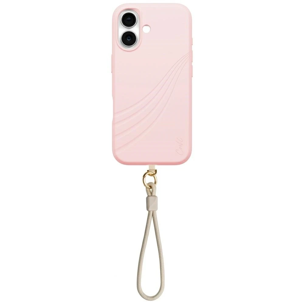 Etui UNIQ Coehl Serina do iPhone 17 Magnetic Charging Różowy