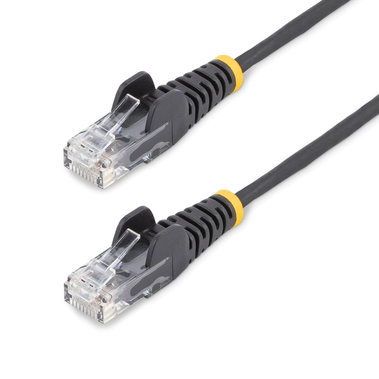 StarTech N6PAT5MBKS kabel sieciowy Czarny 5 m Cat6 U/UTP (UTP)