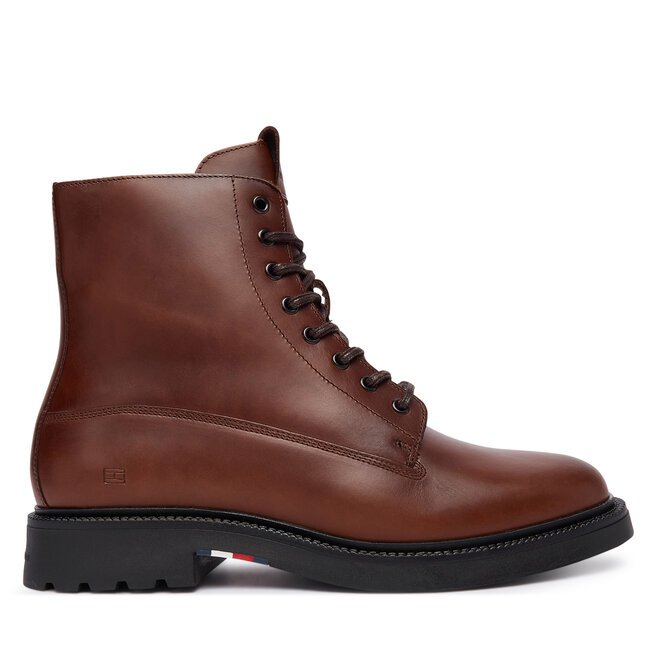 Kozaki Tommy Hilfiger Comfort Lwt FM0FM05593 Brązowy