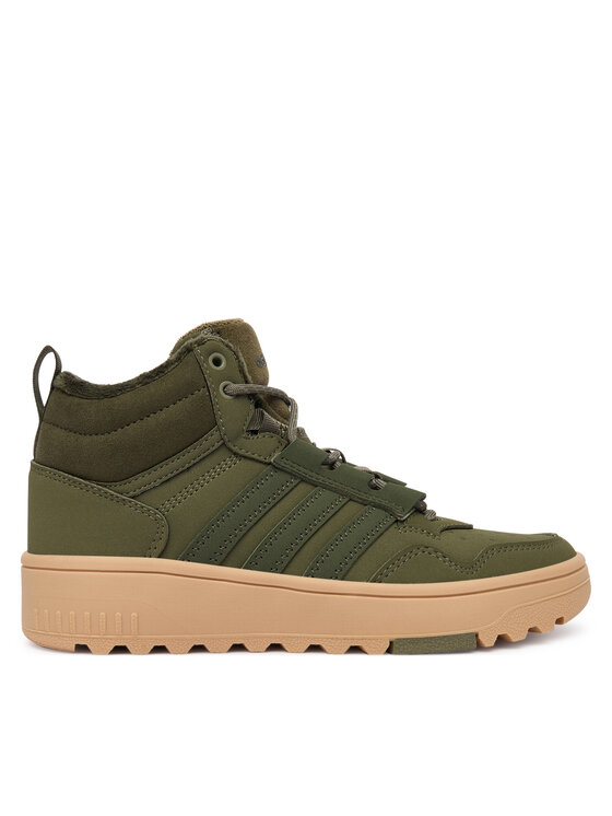 adidas Sneakersy Hoops 4.0 Mid JQ5363 Khaki