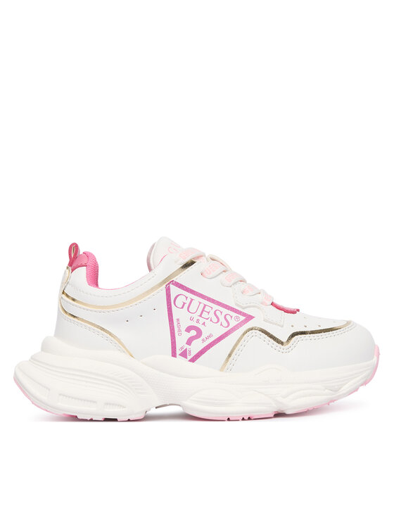 Guess Sneakersy K5BZ50 WO120 Biały