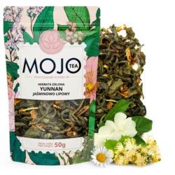 Oranżada Mojo Tea Herbata zielona Yunnan jaśminowo lipowa - herbata