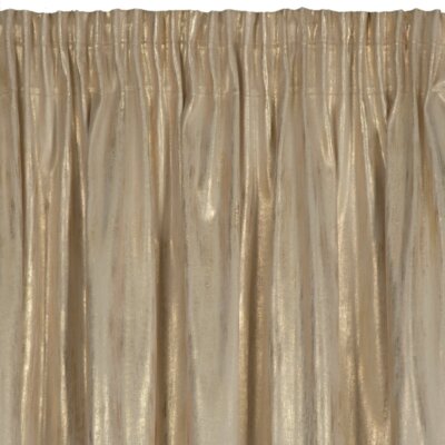 Zasłona EUROFIRANY Emila 140 x 270 cm Kremowy