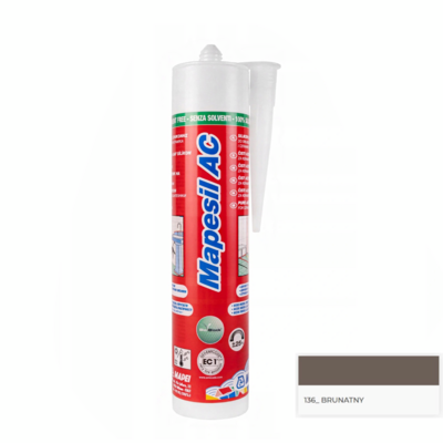 Silikon MAPESIL AC N.136 brunatny 310 ml Mapei