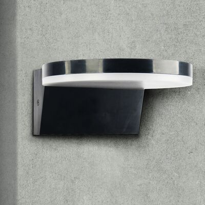 Kinkiet zewnętrzny LED TESA R czarny 4000K