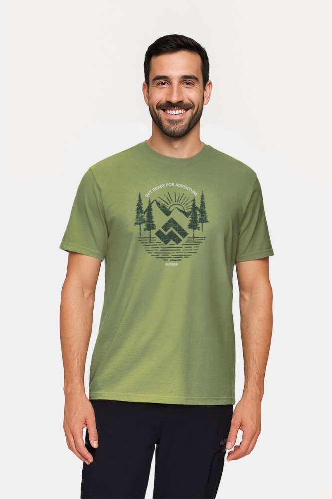 Koszulka męska T-shirt Alpinus Kitreli zielony