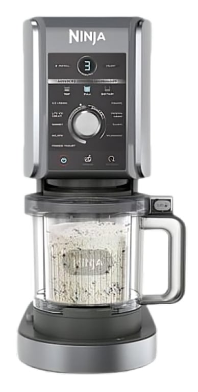 Ninja NC502EU maszyna do lodów 0,709 l 800 W Czarny, Srebrny