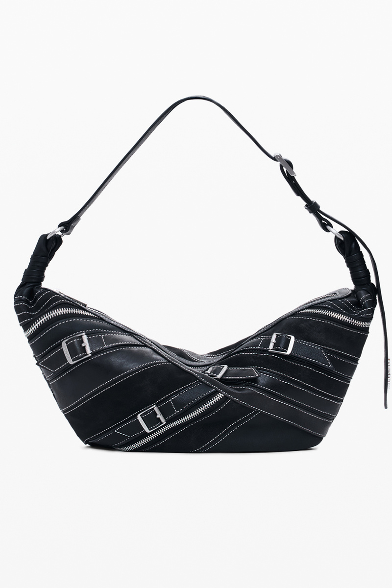 CZARNA TOREBKA DAMSKA DESIGUAL