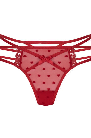 Hunkemöller Stringi Melda Czerwony
