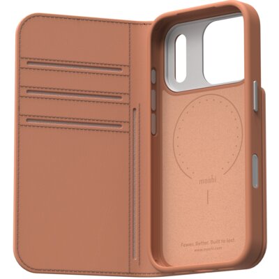 Etui MOSHI Overture MagSafe do Apple iPhone 17 Pro Koralowy