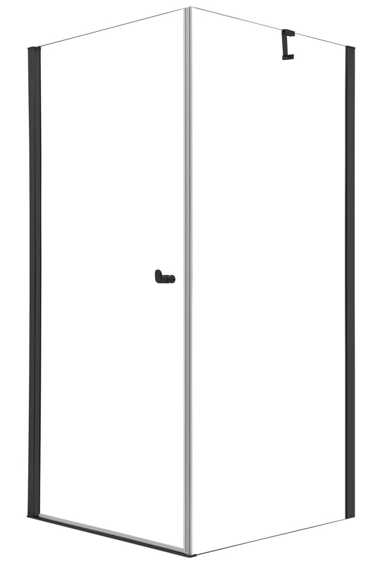 Kabina prysznicowa kwadratowa Hooked 100x100x200 cm profile chromowane Sealskin