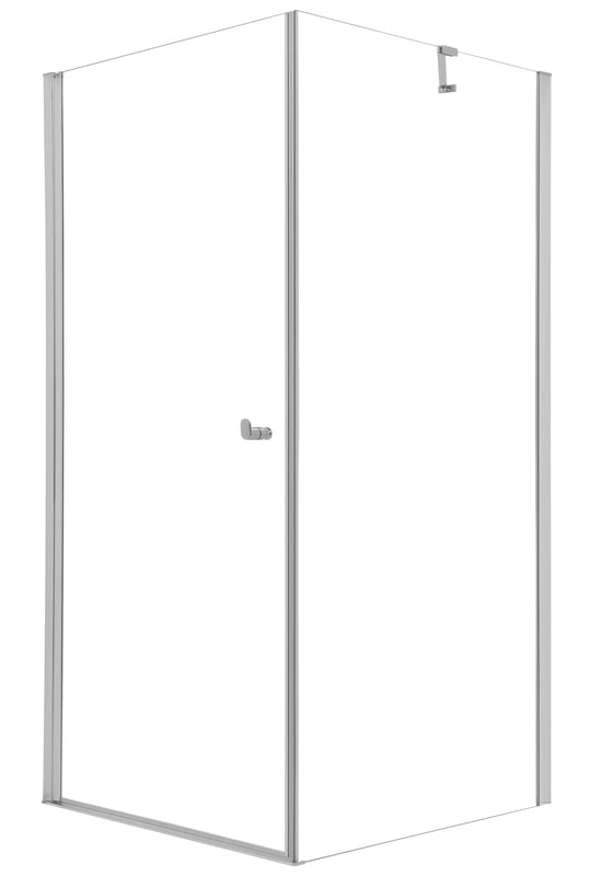 Kabina prysznicowa kwadratowa Hooked 100x100x200 cm profile chromowane Sealskin