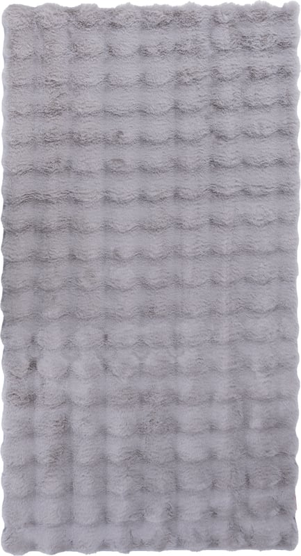 Dywan pluszowy Rabbit Bubble szary 240 x 340 cm