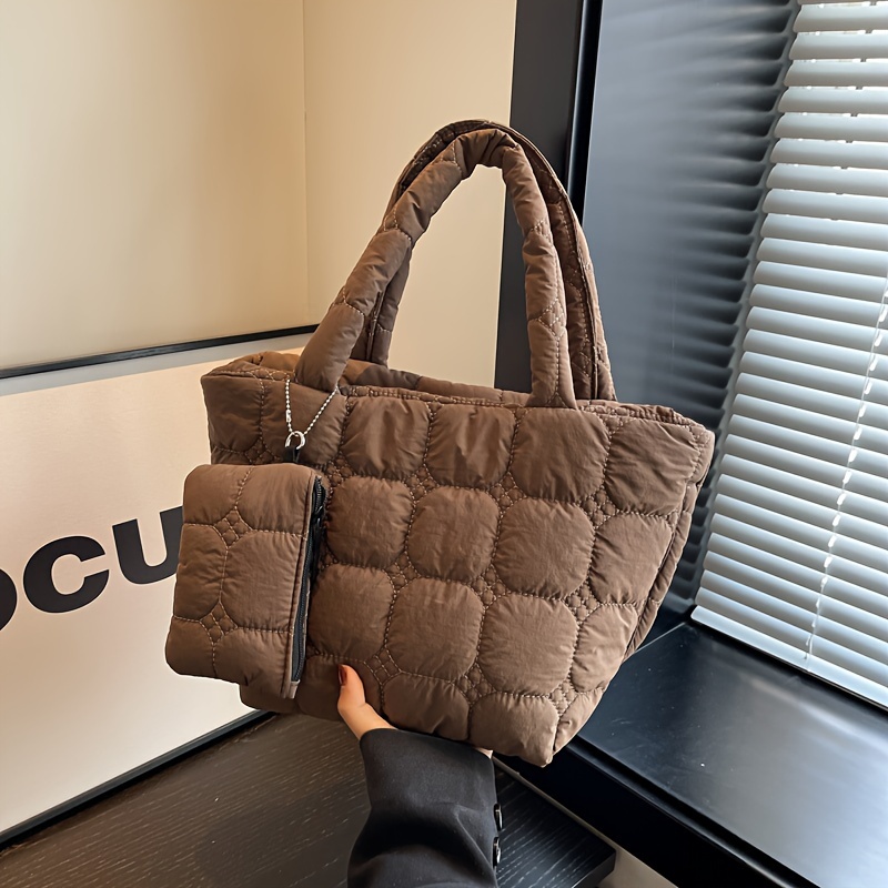 TEMU Stylowy i modny plecak na co dzień z haftowaną nićmi, idealny do pracy, na zakupy, podróży i wakacji. Lekki i wielofunkcyjny dwuczęściowy plecak