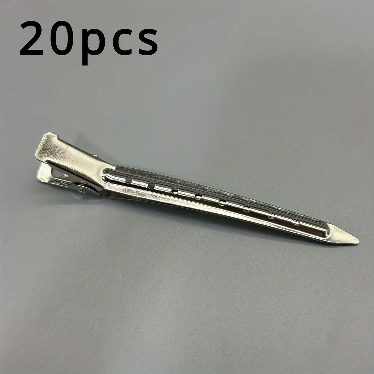 TEMU 20 Sztuk Profesjonalnych Klipsów Do Stylizacji Włosów - Trwałe Klipsy Metalowe I Stalowe, Odpowiednie Do Stylizacji Włosów W Salonie I