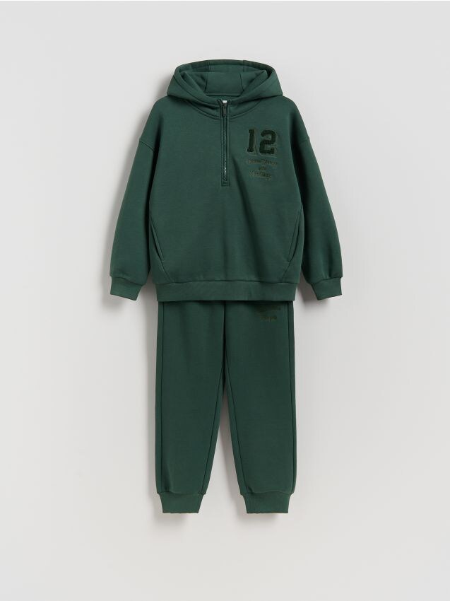 Reserved - Bawełniany komplet - morski