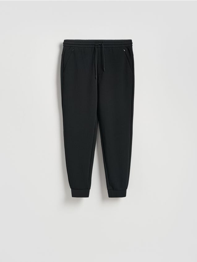 Reserved - Spodnie dresowe slim fit - czarny