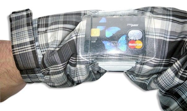 Etui opaska na rękę identyfikator skipass bezpieczeństwo