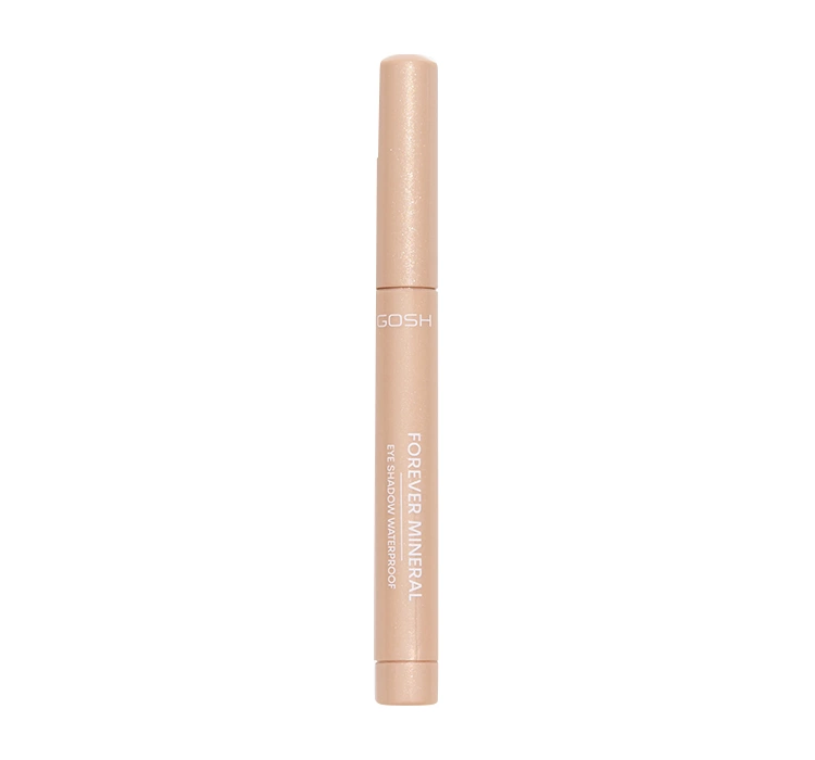 Gosh Forever Mineral wodoodporny cień do powiek w kredce 002 Beige 1,4 g