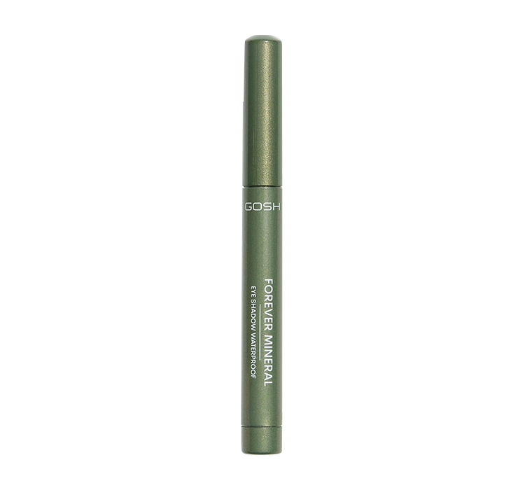 Gosh Forever Mineral wodoodporny cień do powiek w kredce 009 Olive Green 1,4 g