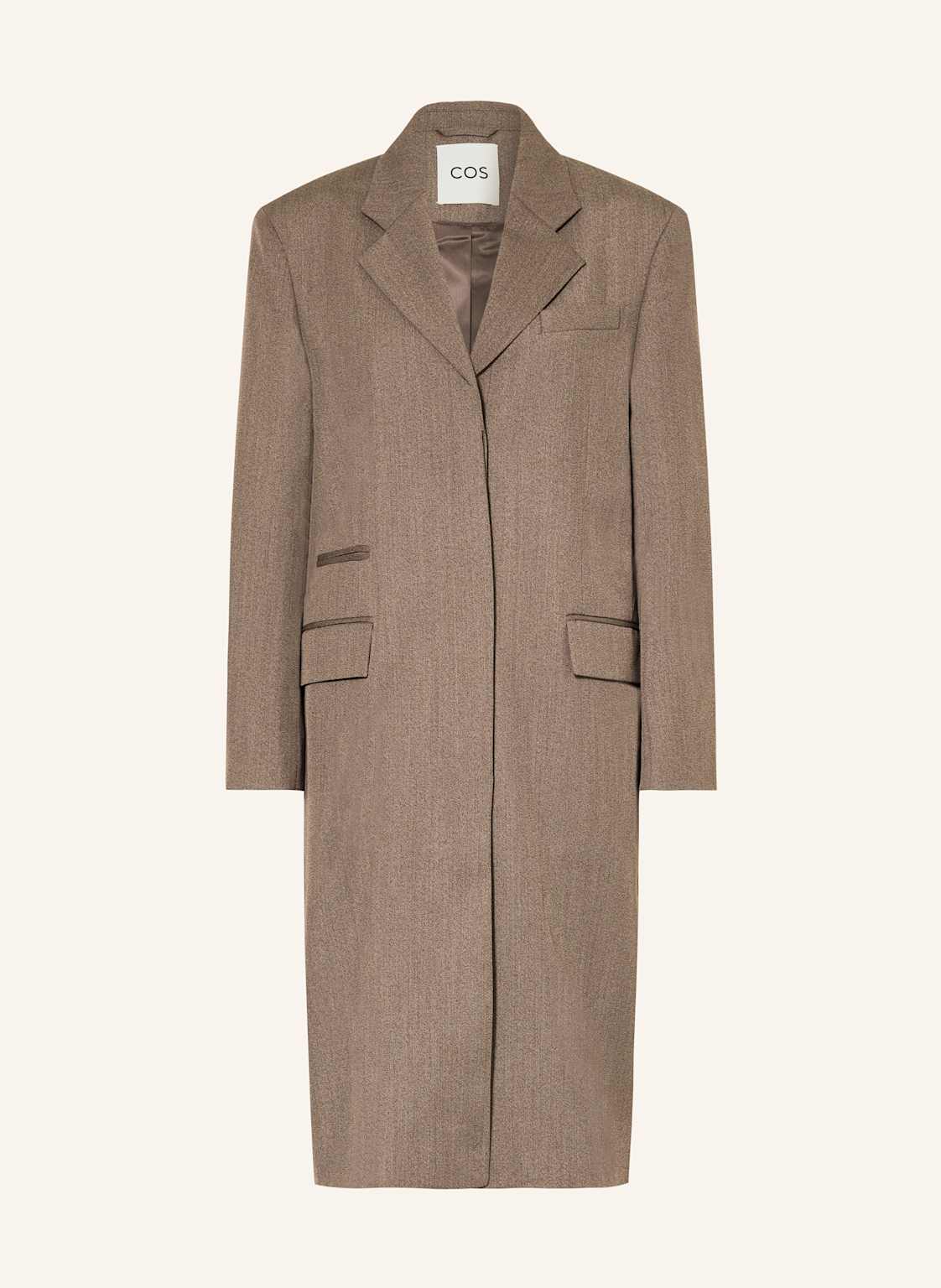 Cos Płaszcz braun
