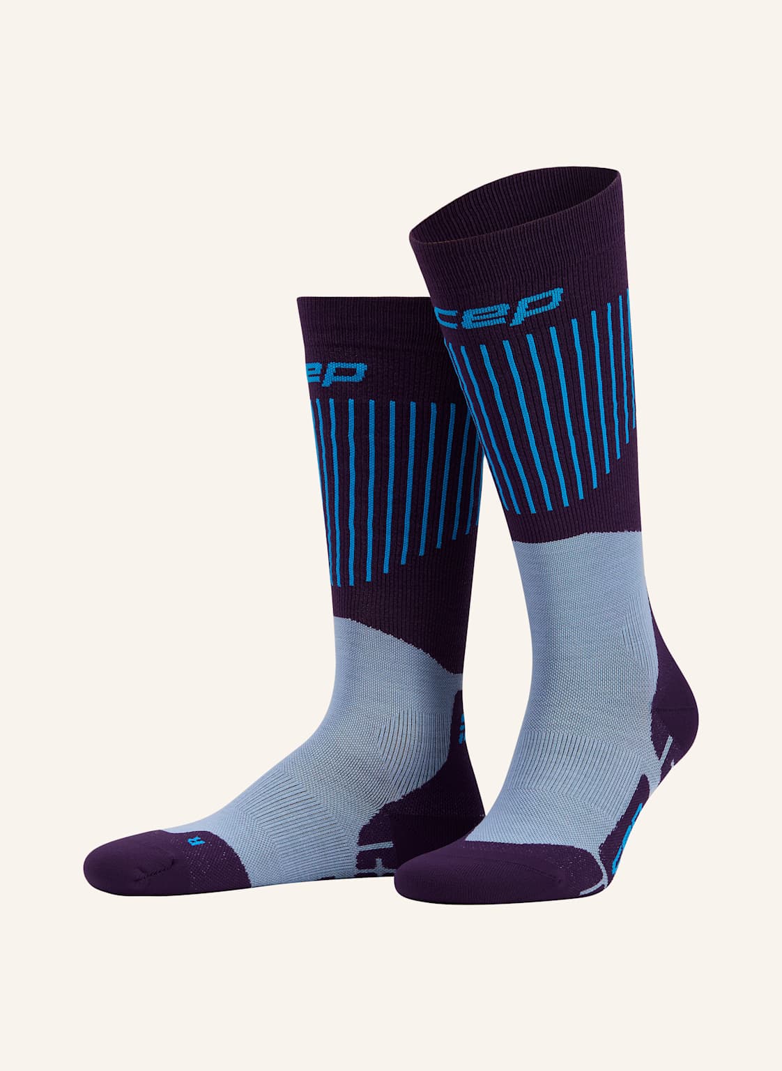 Cep Skarpety Narciarskie Ultralight Compression – Tall 3.0 lila