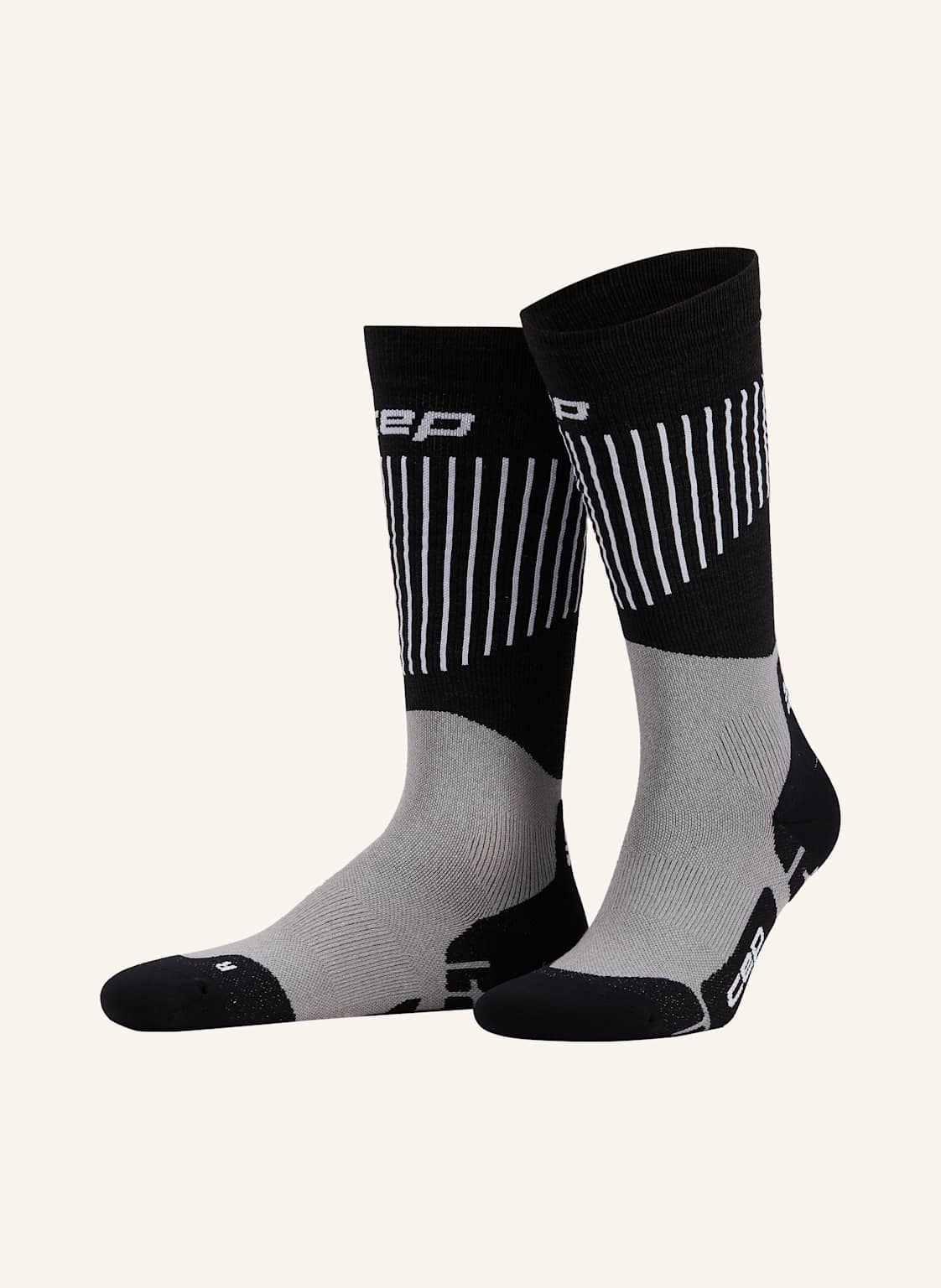 Cep Skarpety Narciarskie Ultralight Compression – Tall 3.0 schwarz