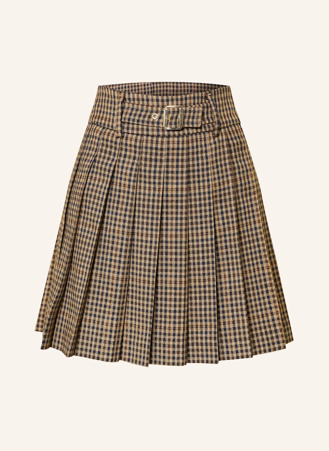 Liu Jo Plisowana Spódnica braun